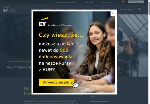 ERNST & YOUNG Sp. z o.o. ACADEMY OF BUSINESS Sp. k.